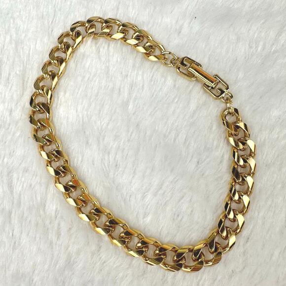 Givenchy Gold Plated Chunky Chain Bracelet - Picture 2 of 6